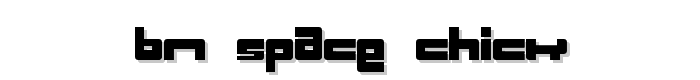 BN Space Chick font